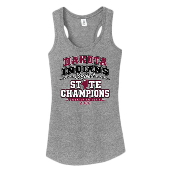 Dakota Softball State Champions 2026 - Women's Perfect Tri ® Racerback Tank Thumbnail
